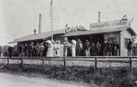 Bahnhof der TWE 1901