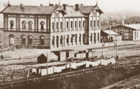 Bahnhof 1878