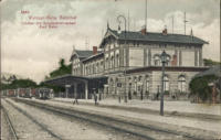 Bahnhof um 1912